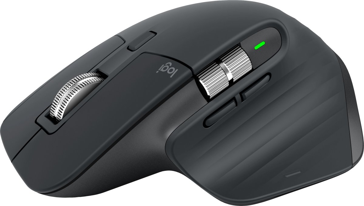 Logitech MX Master 3S Business trådløs mus, grå