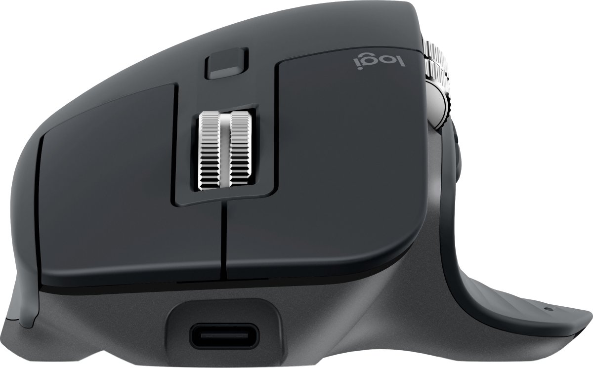 Logitech MX Master 3S Business trådløs mus, grå
