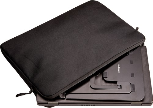 Fellowes Alumia Laptop stander transportabel, sort
