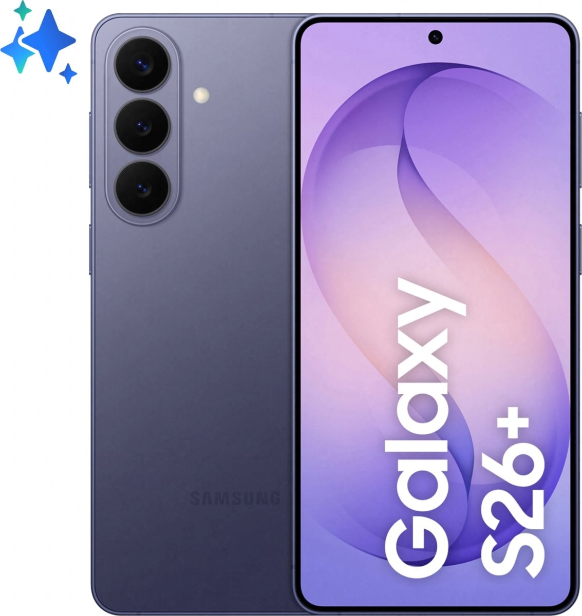 Samsung Galaxy S26+ smartphone, 256GB, Violet