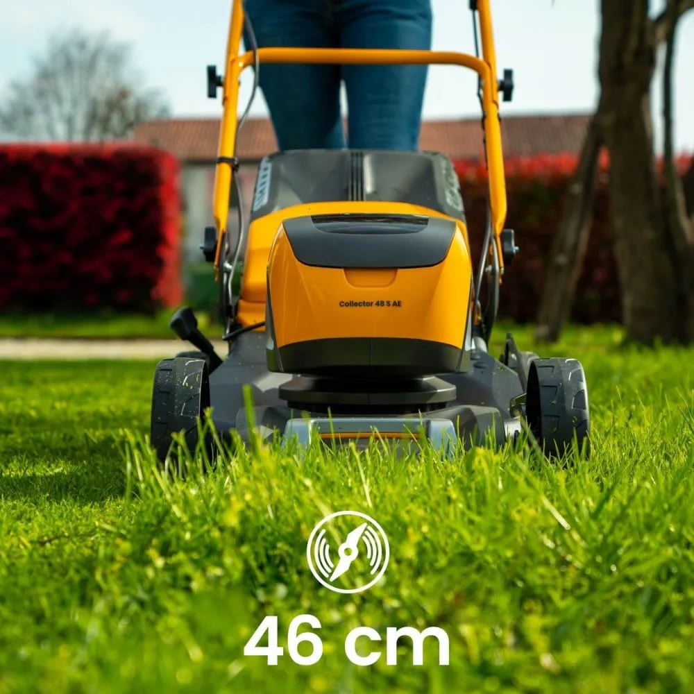 STIGA Plæneklipper, Collector 48 S AE, 48V, m/batt