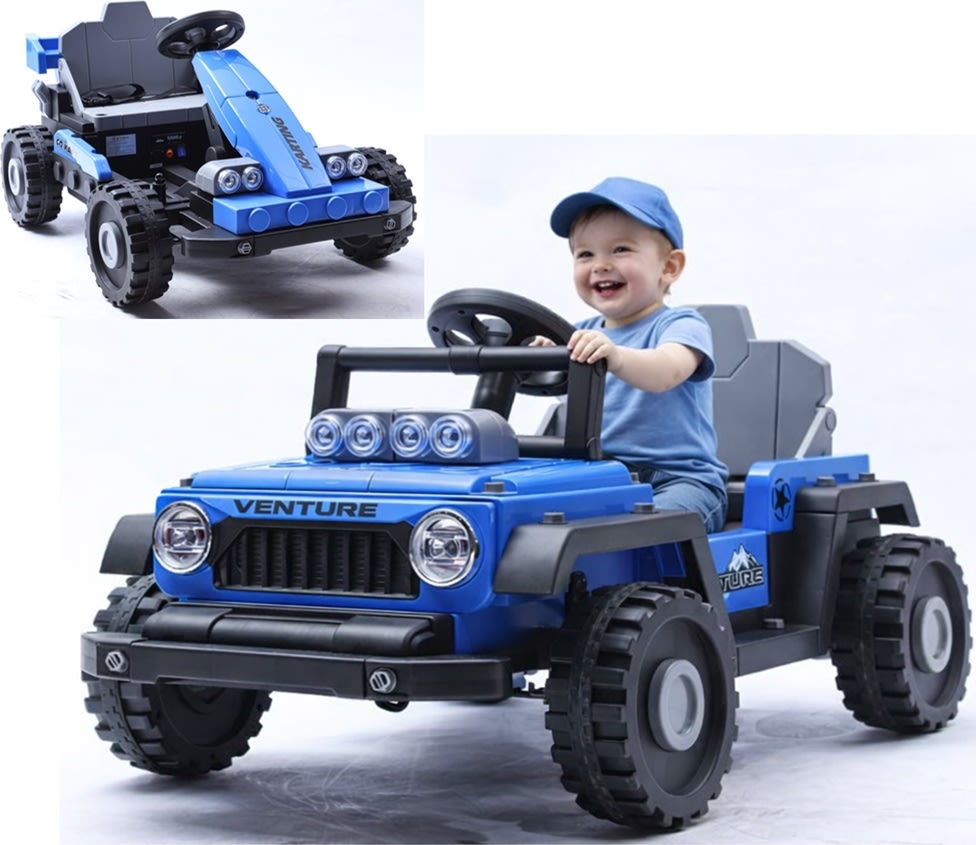 Elbil Azeno Transfomer Build, blå