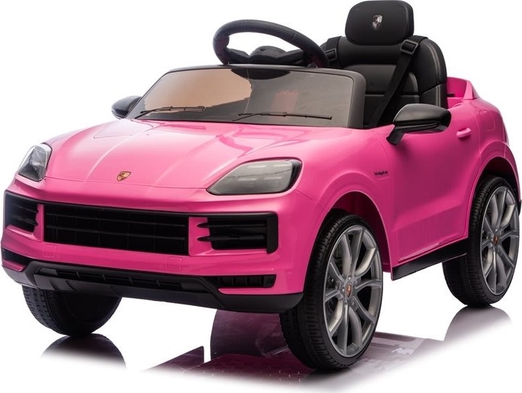 Elbil Porsche Cayenne, lyserød