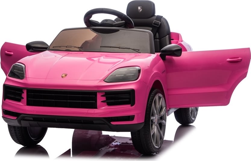 Elbil Porsche Cayenne, lyserød