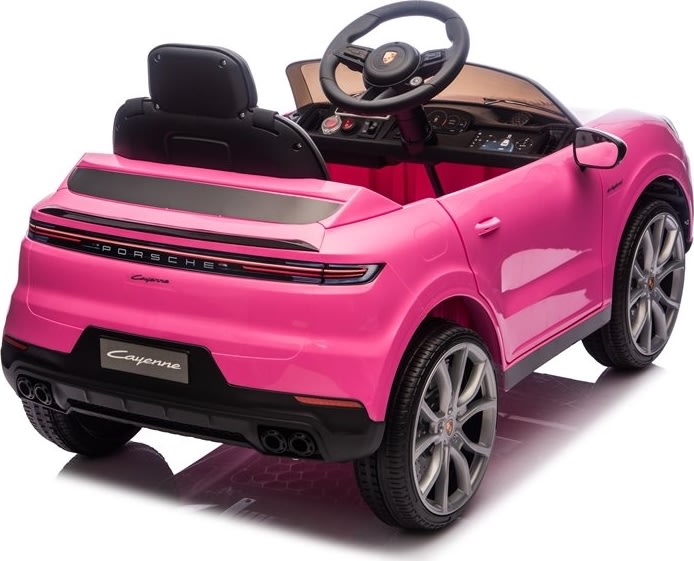 Elbil Porsche Cayenne, lyserød