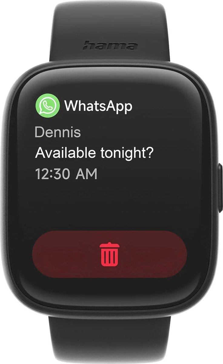 HAMA Smartwatch - 4000, Sort