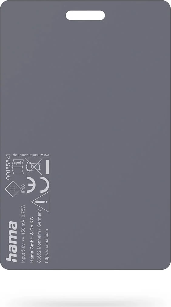 HAMA Pungfinder til Apple og Android, 1 Stk, Grå