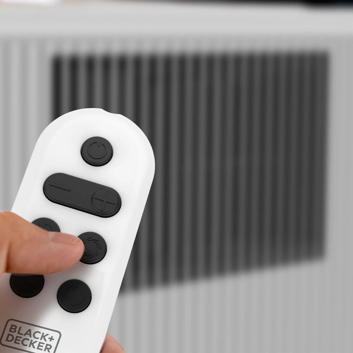 BLACK+DECKER Køleanlæg, Transportabelt, Hvid