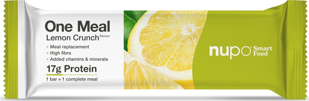 Nupo One Meal Bar Lemon Crunch, 60 g