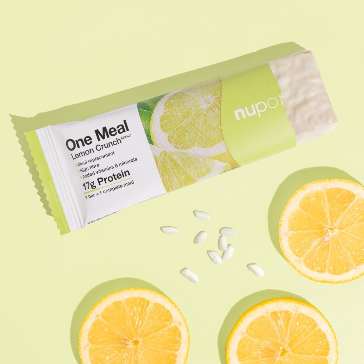 Nupo One Meal Bar Lemon Crunch, 60 g