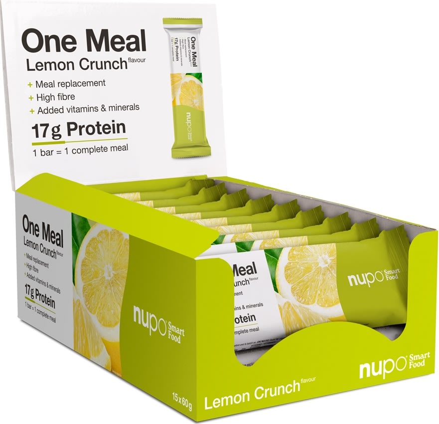 Nupo One Meal Bar Lemon Crunch, 60 g