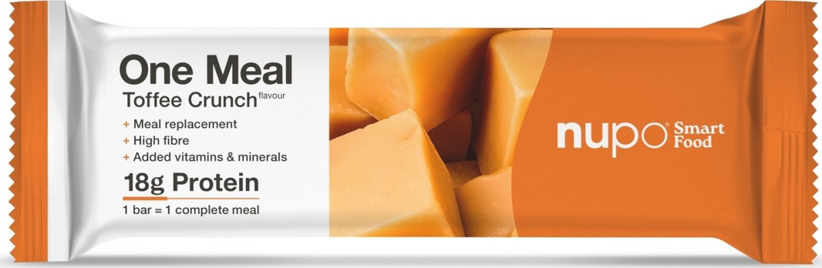 Nupo One Meal Bar Toffee Crunch, 60 g