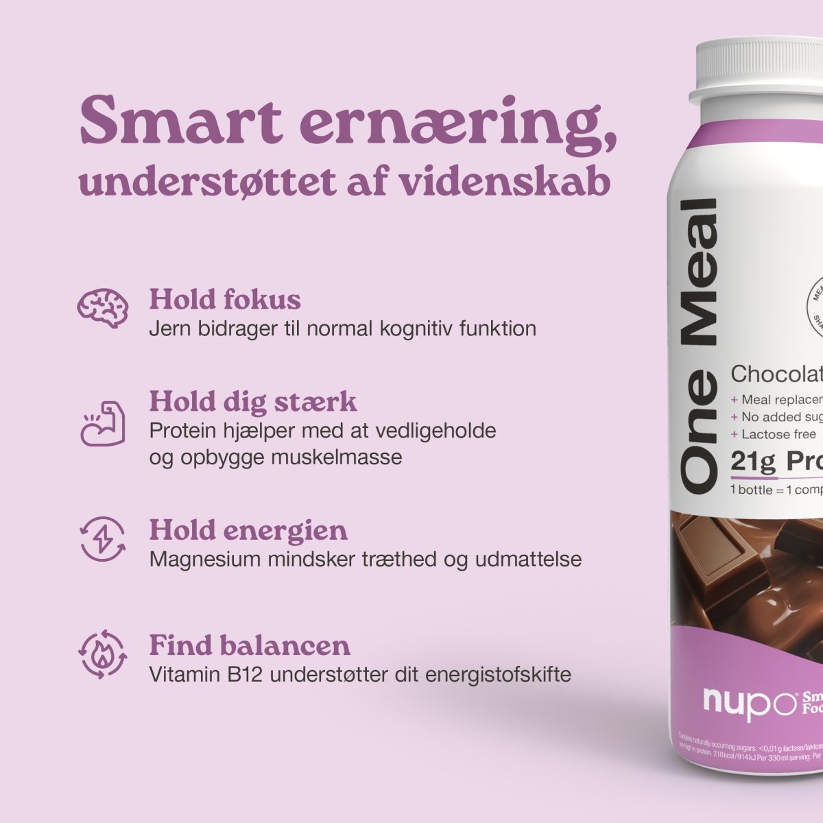 Nupo One Meal Chocolate, 330 ml