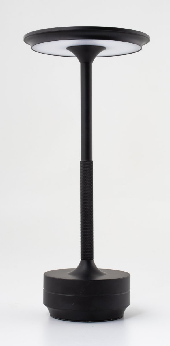 by Gaard Genopladelig Lampe 28 x 13 cm, sort