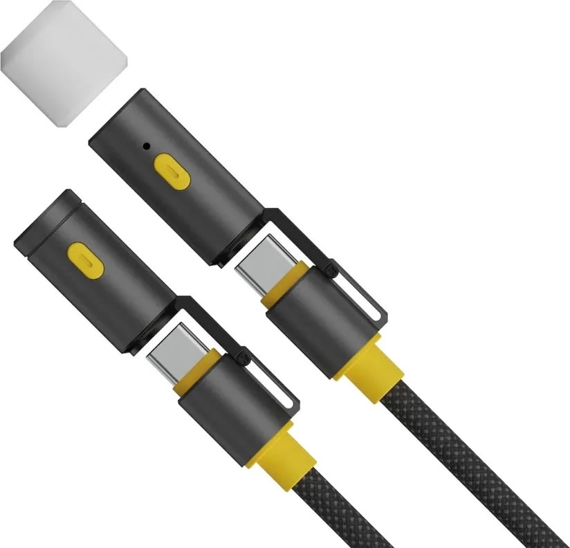CapableX USB C ladekabel, lommelygte og lighter