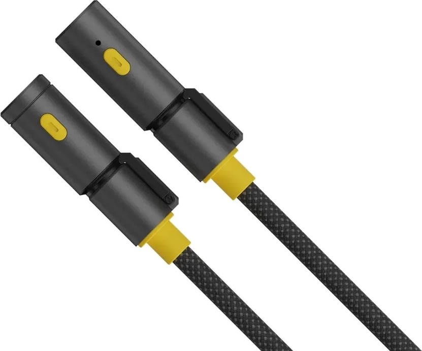 CapableX USB C ladekabel, lommelygte og lighter