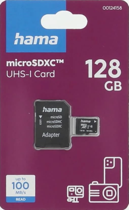 HAMA Hukommelseskort - Micro SDHC 128GB Class 10