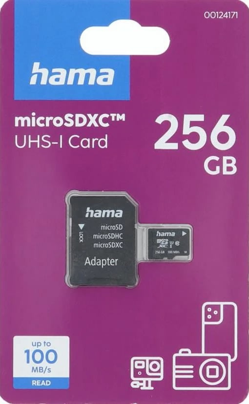 HAMA Hukommelseskort - Micro SDHC 256GB Class 10