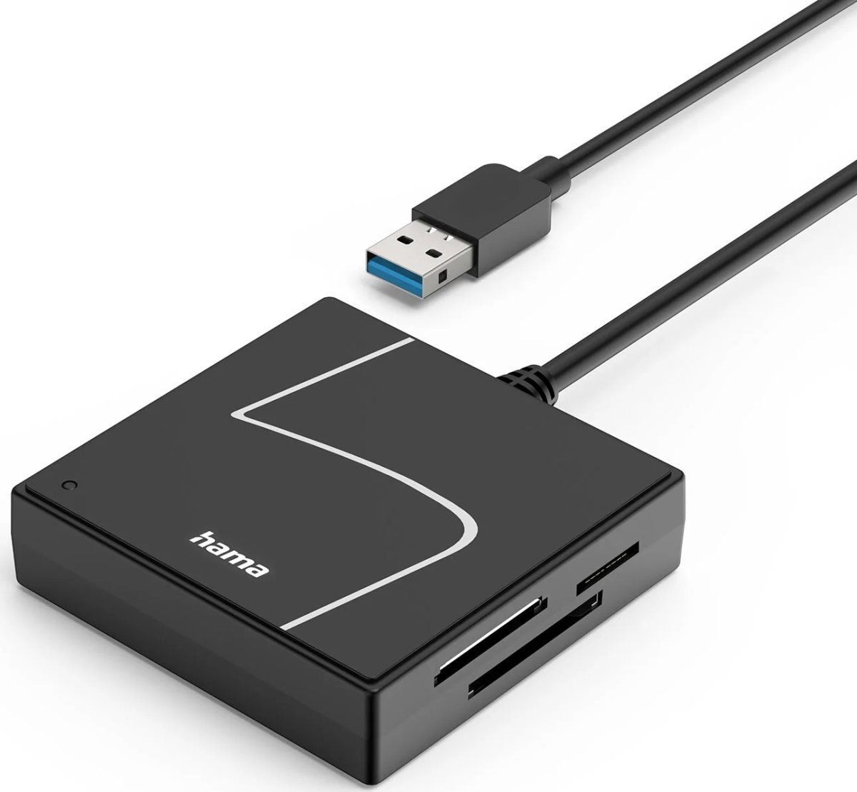 HAMA Kortlæser - USB 3.2 - SD / microSD / CF