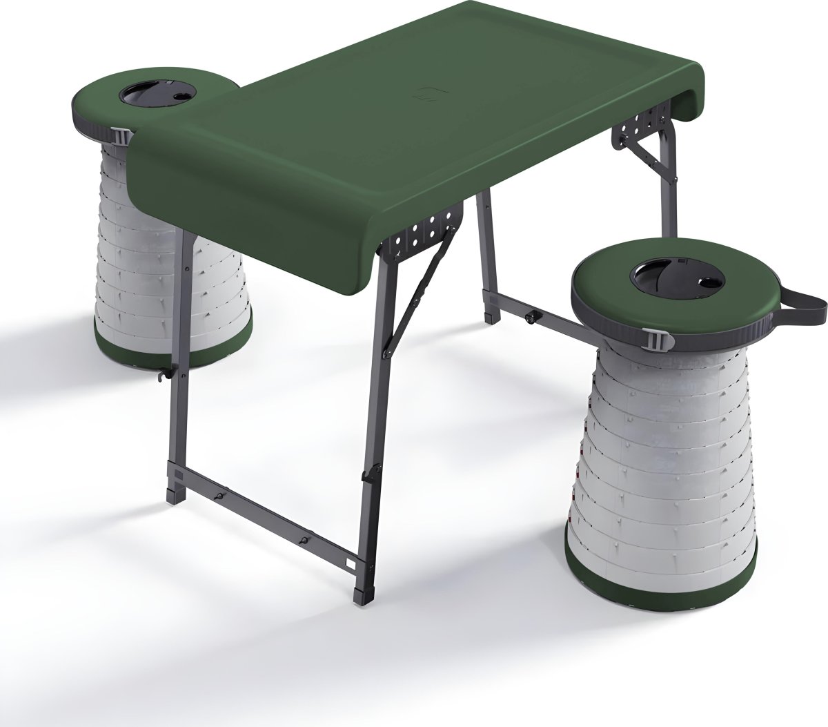 CapableX Sammenklappelig sæt bord & skamler m/led