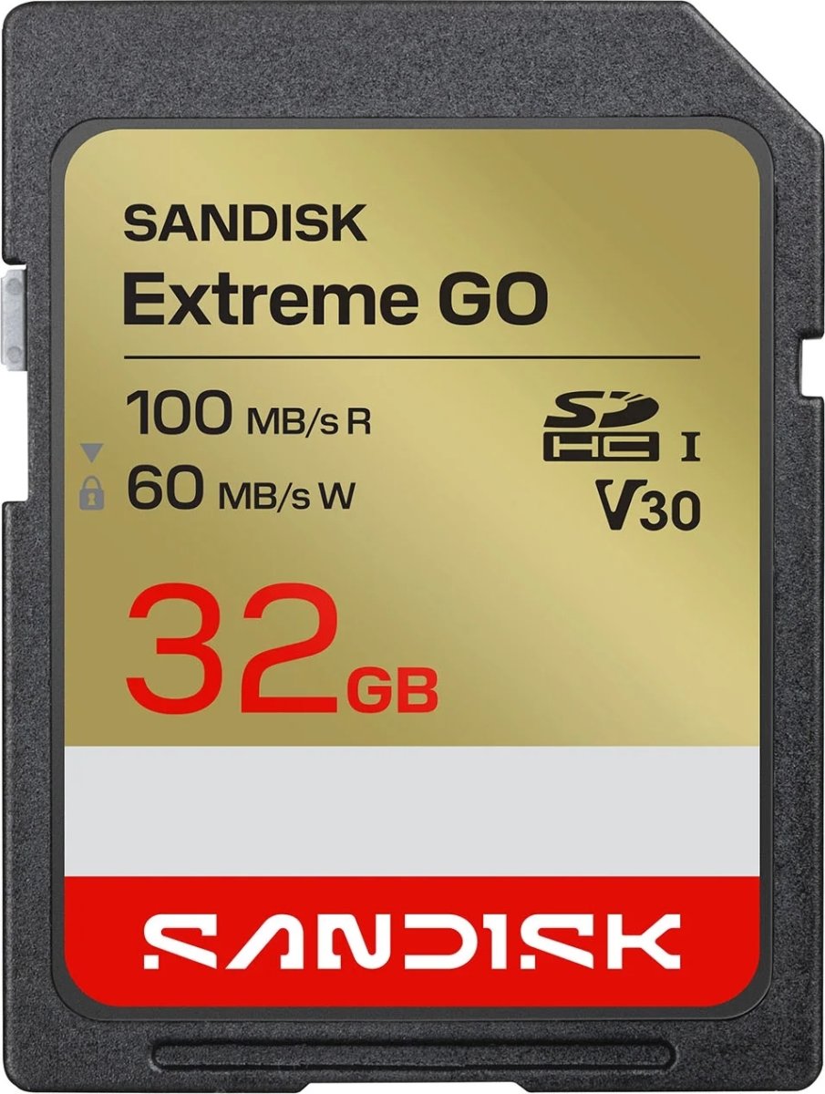 SANDISK Hukommelseskort - SD Extreme GO 32GB