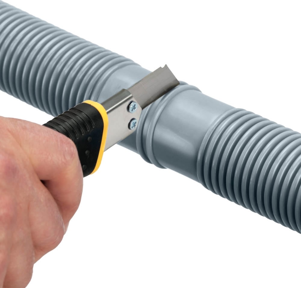 Swim & Fun Poolslange, 6,6 m, Ø32 mm, grå