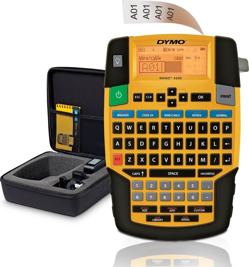 Dymo RHINO 4200-kuffertsæt