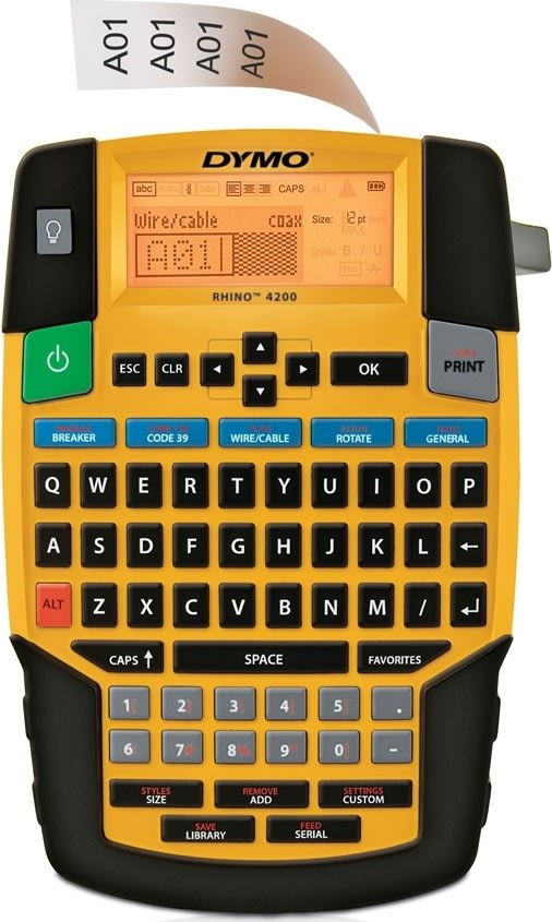 Dymo RHINO 4200-kuffertsæt