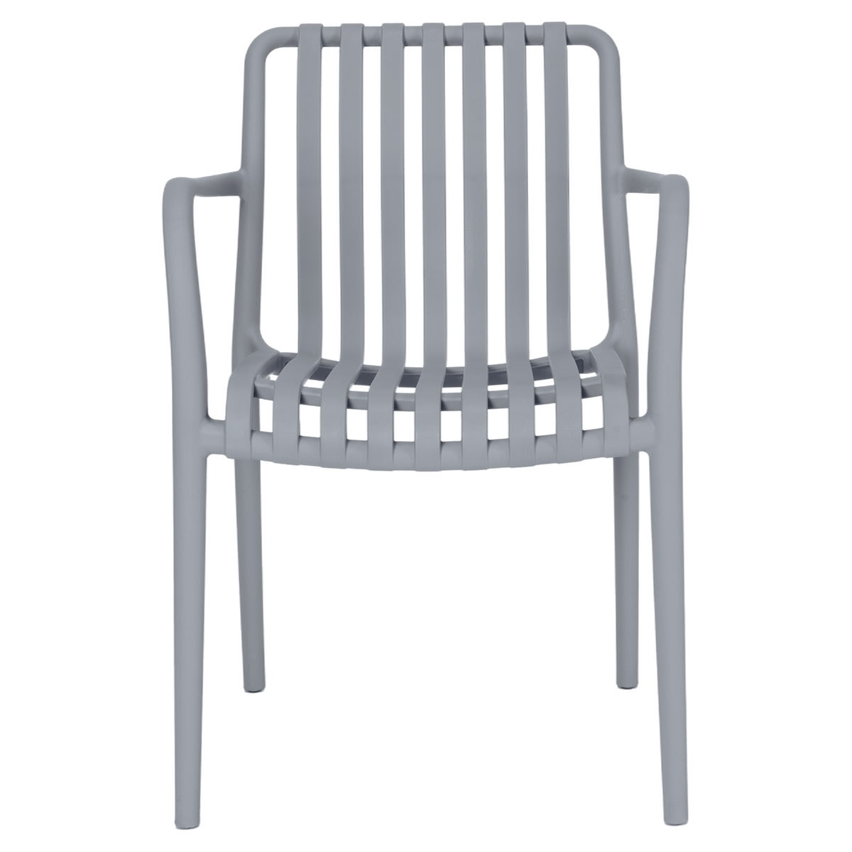 Cuba Havestol, plast, UV, stabelbar, blå