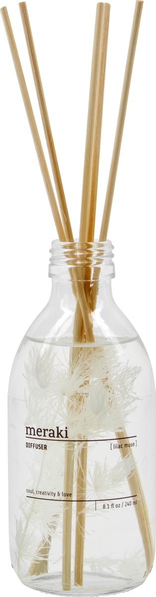 Meraki Duftfrisker m. Pinde, Lilac Muse, 240 ml