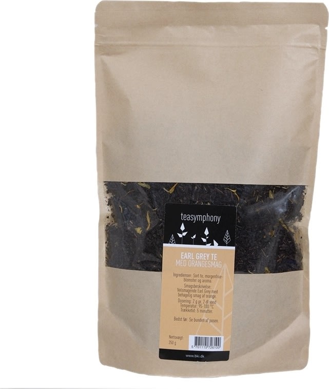 Earl Grey med orange, løs te, 250g