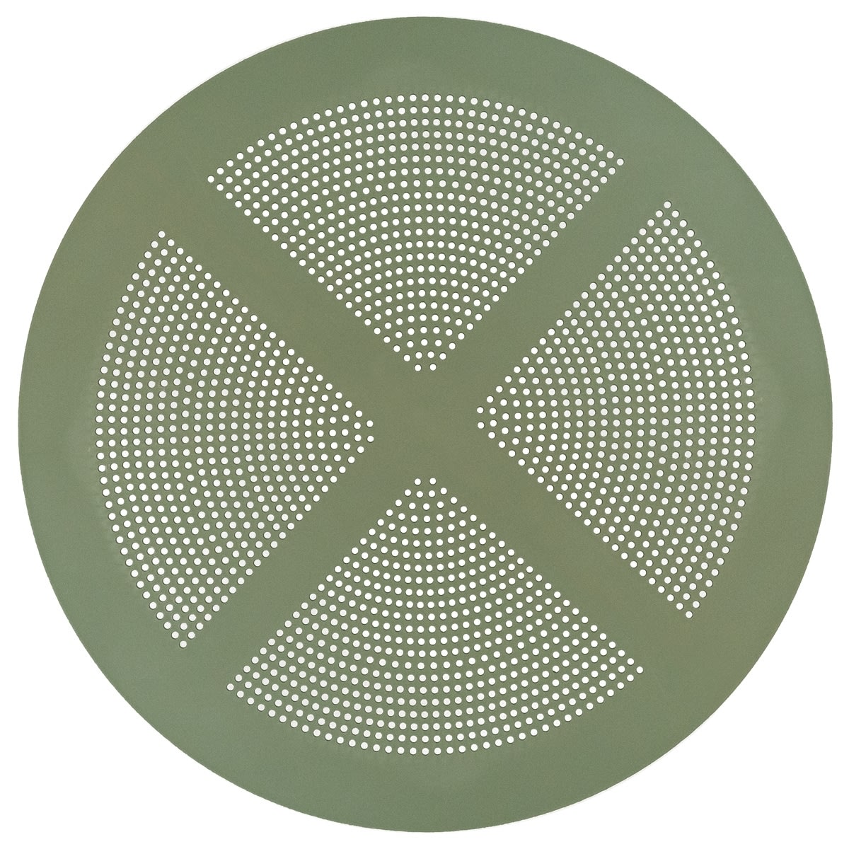 Haiti Havebord, plast, UV, 80x80x75cm, olivengrøn