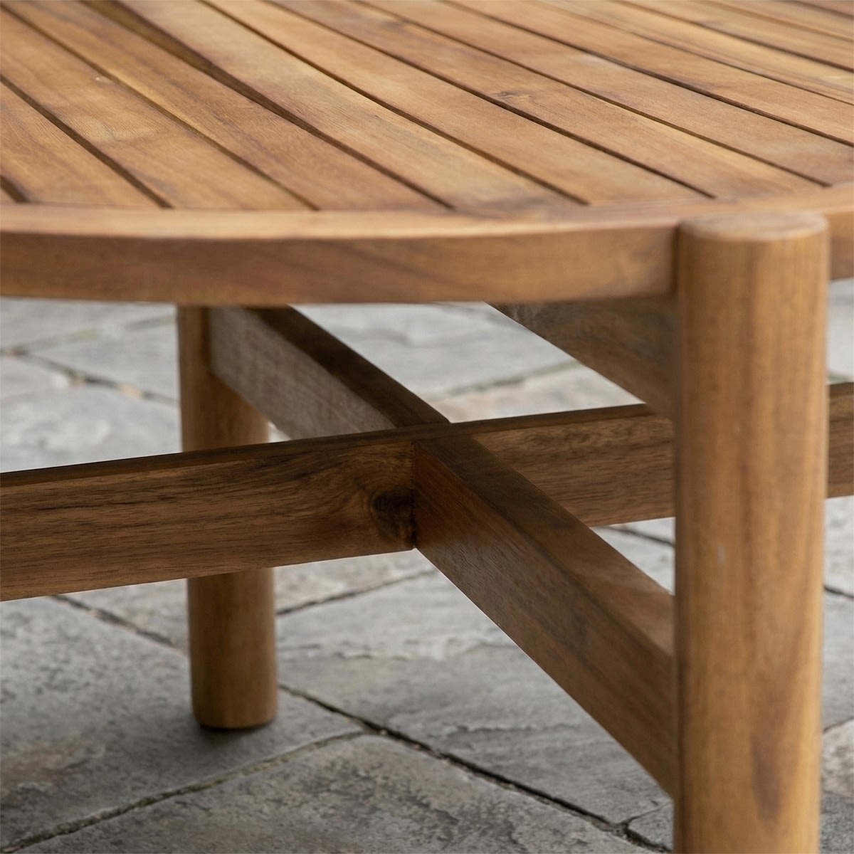 Bali Loungesæt 4 pers. med hynder, akacietræ/natur