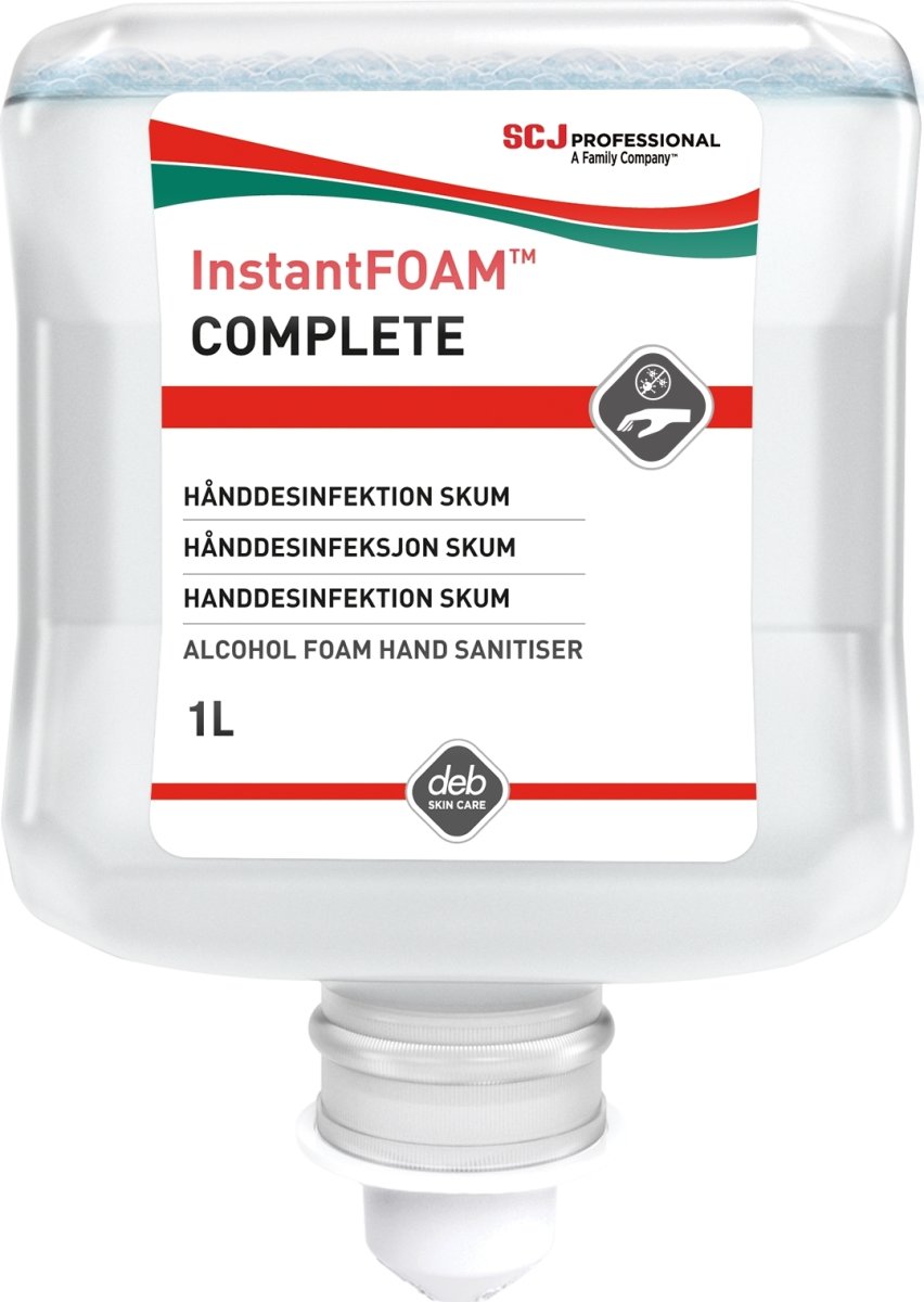 Deb InstantFOAM Complete Desinfektion skum, 1L