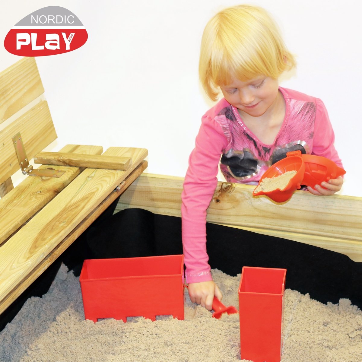 NORDIC PLAY Sandkassedug 170 x 170 cm