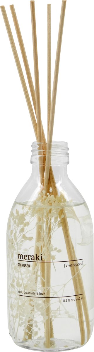 Meraki Duftfrisker m. Pinde, Vivid Shades, 240 ml