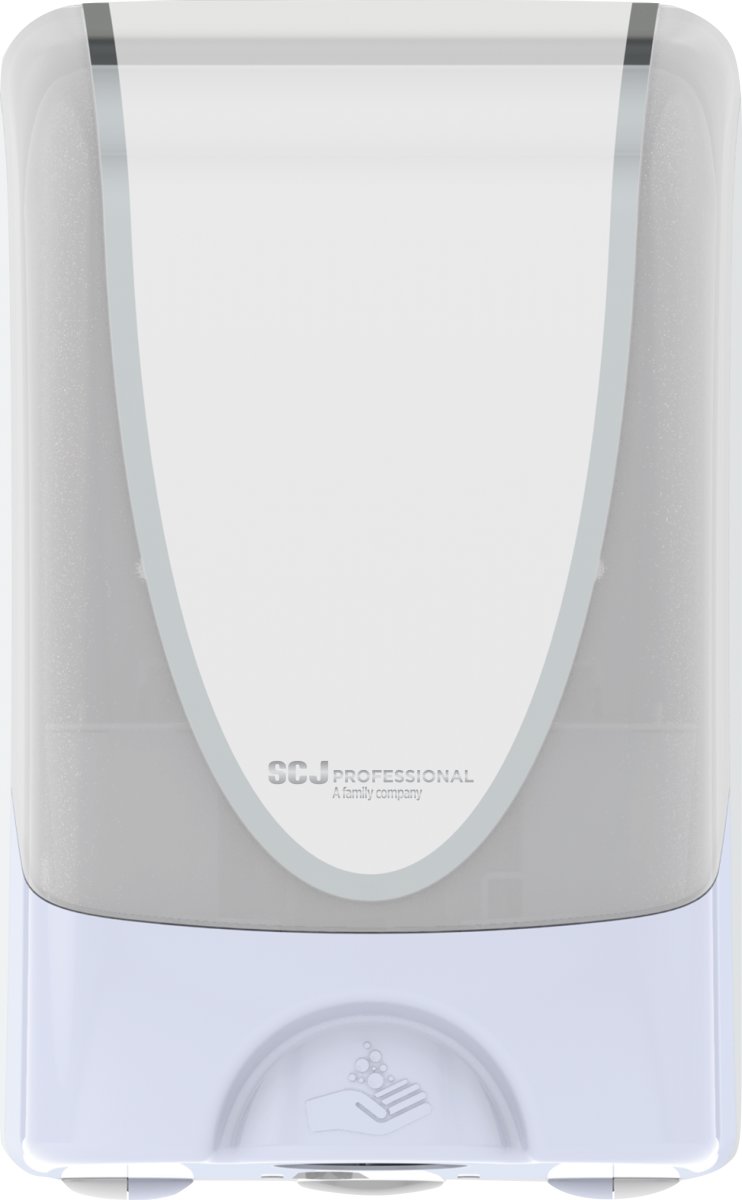 Deb Touchfree dispenser, Hvid & krom, 1,2L