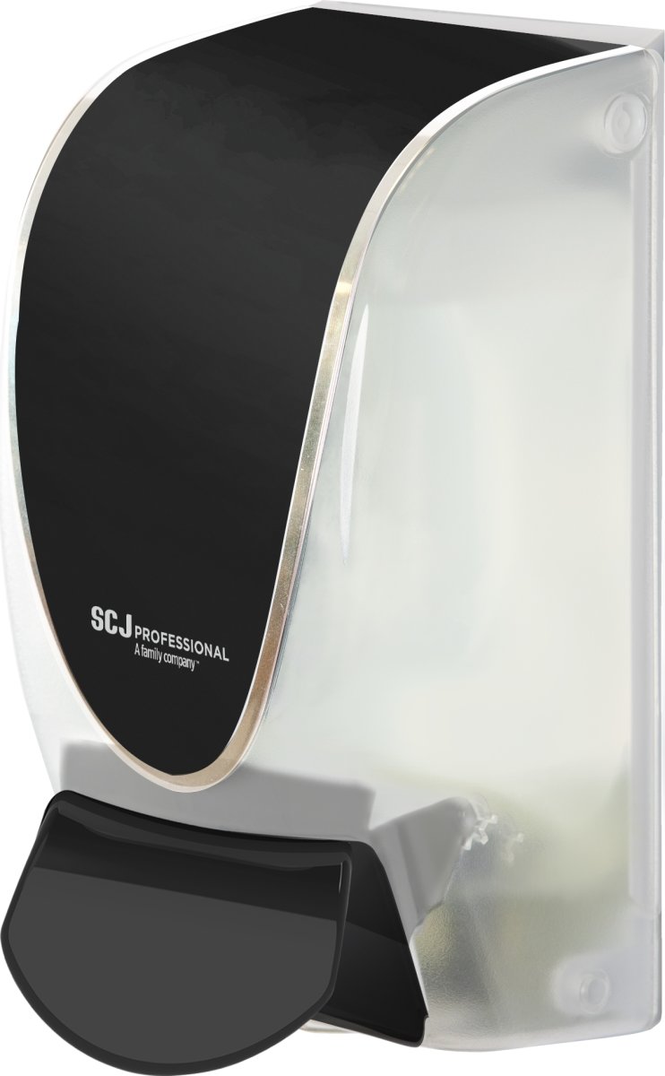 Deb Quick-View dispenser, Sort/sølv, 1L