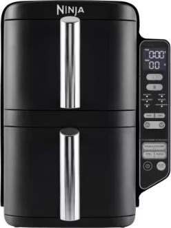 Ninja Double Airfryer - SL300EU, 2.47kW, Sort