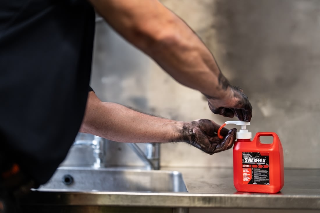 Swarfega Extreme håndrens, 1L m/ pumpe