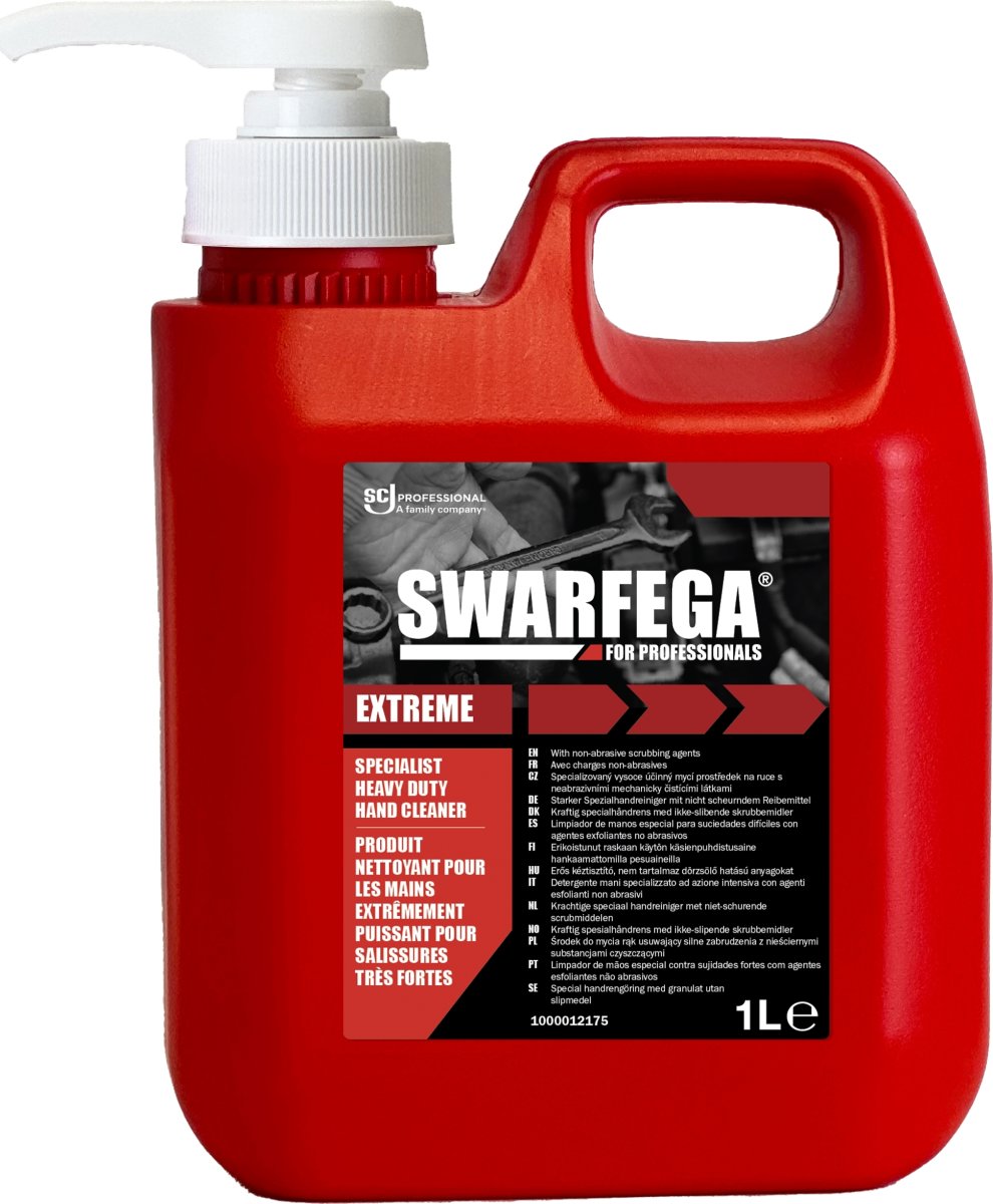 Swarfega Extreme håndrens, 1L m/ pumpe