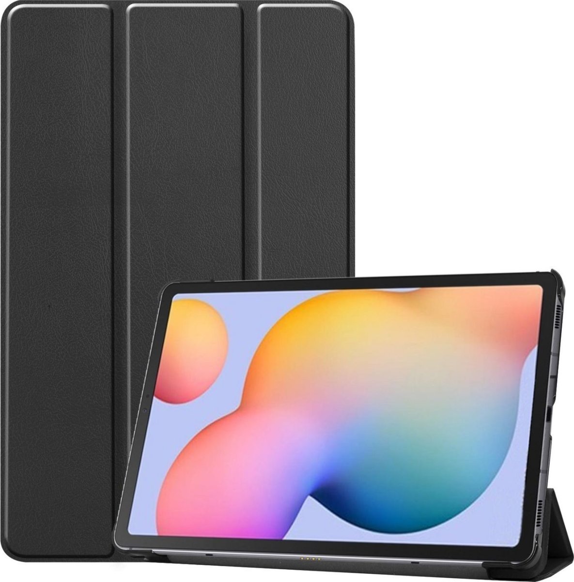 eSTUFF Galaxy Tab A9 HOUSTON folio cover, sort