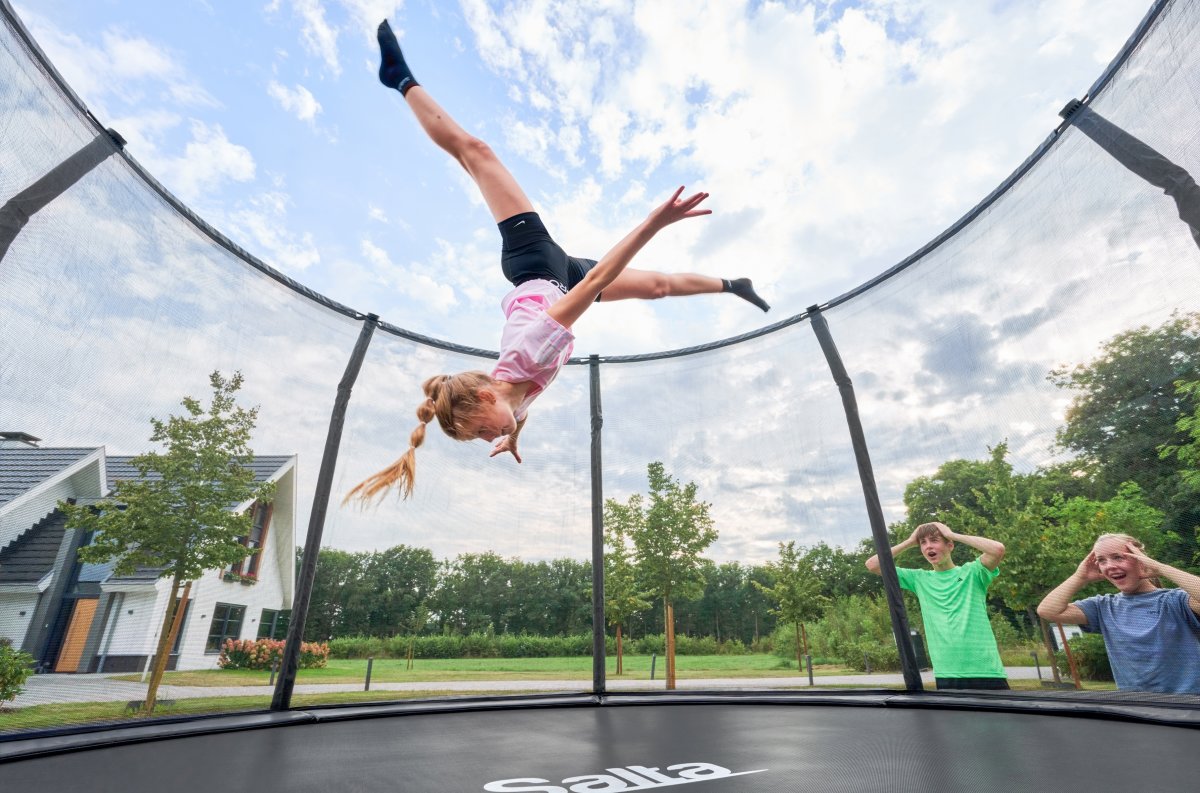 Salta Trampolin Premium Pro Ø380 cm, Sort