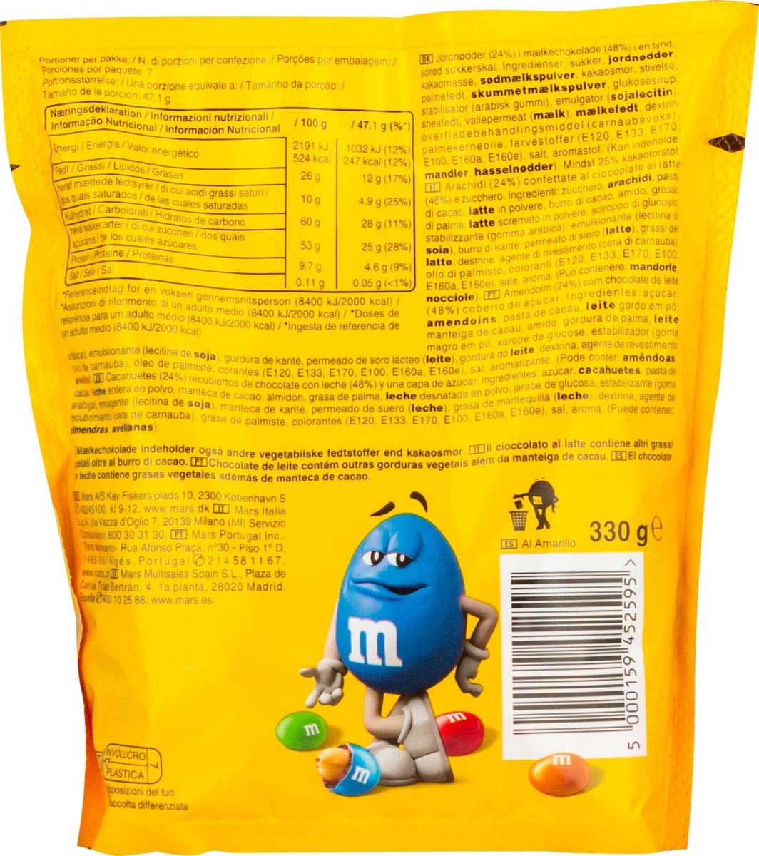 M&M's Peanut, 330 g