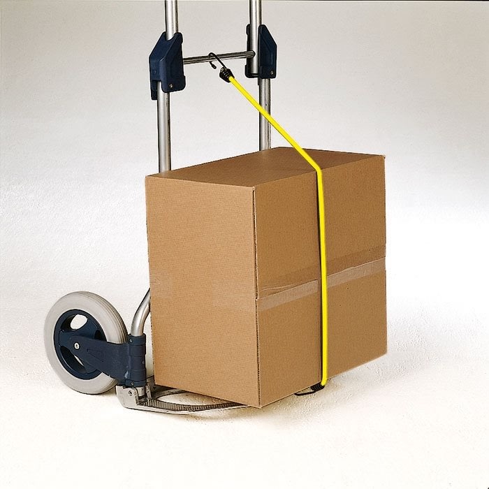 Jumbo Bagagestrop - 45cm, gul, 2stk