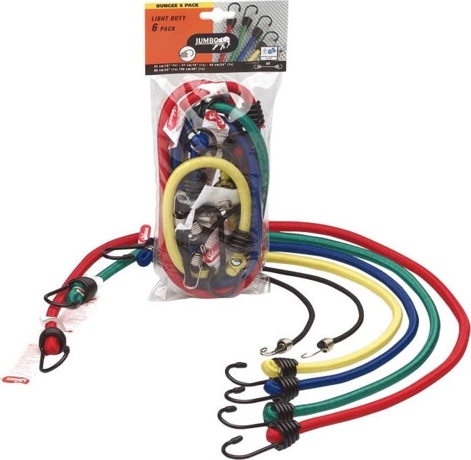 Jumbo Bagagestroppe sæt med 6 stk