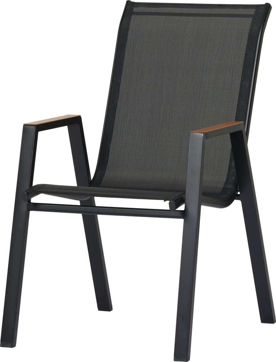 Nadine Havestol, stabelbar, sort