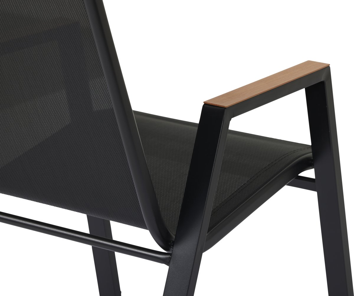 Nadine Havestol, stabelbar, sort