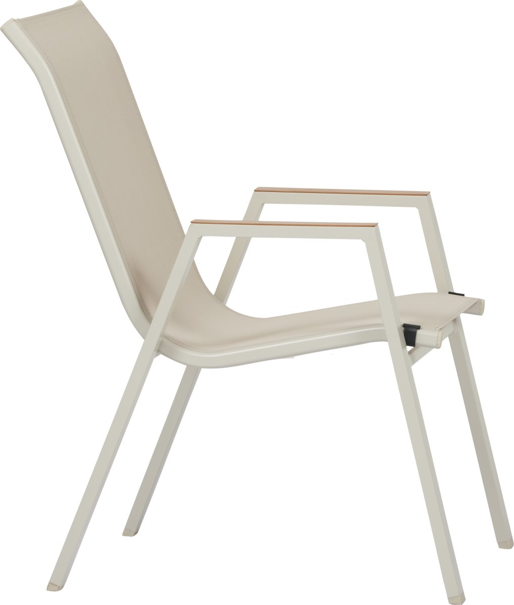 Nadine Havestol, stabelbar, sandy grey