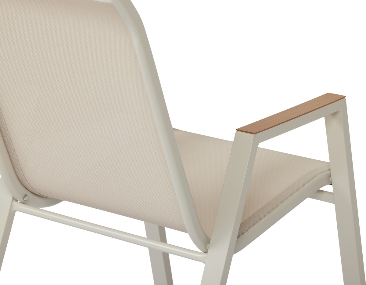 Nadine Havestol, stabelbar, sandy grey